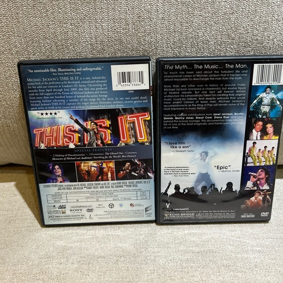 Michael Jackson Dvd Bundle of 2 - Picture 2 of 4